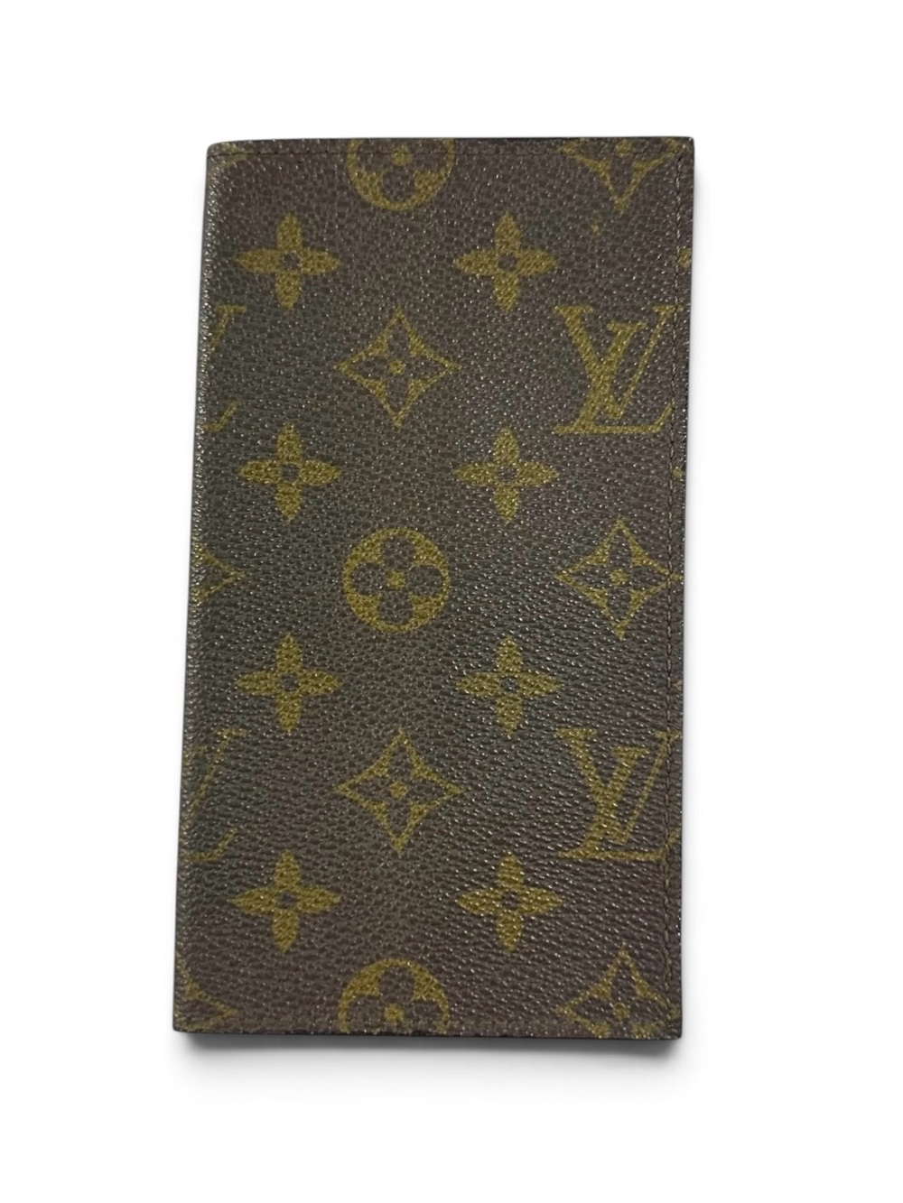 Louis Vuitton Monogram Vintage Leather Checkbook & Bill Holder